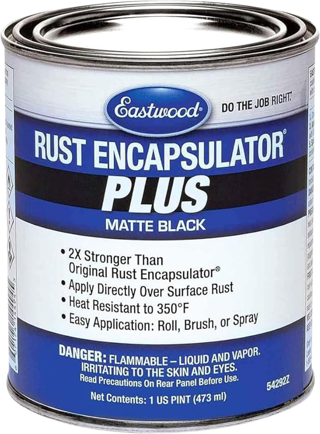 Matte Black Rust Encapsulator, 1 Coat Maximum Protection, Heat Resistant up to 3