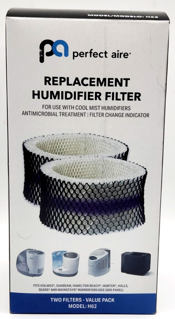 Perfect Aire Replacement Humidifier Filter Value Pack (2-Filters) Model: H62