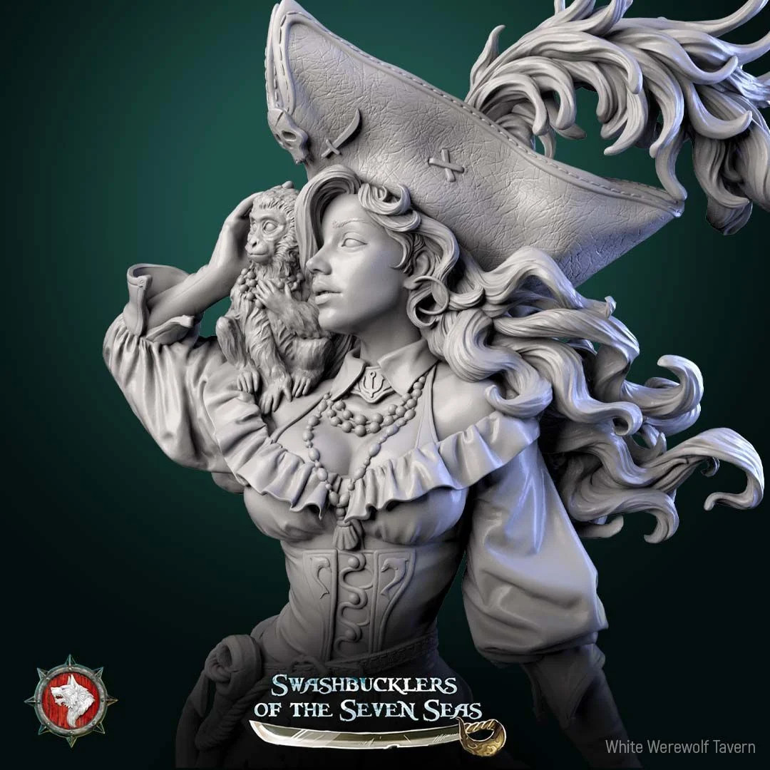 Elisa Stormbreaker - Resin Tabletop Miniature
