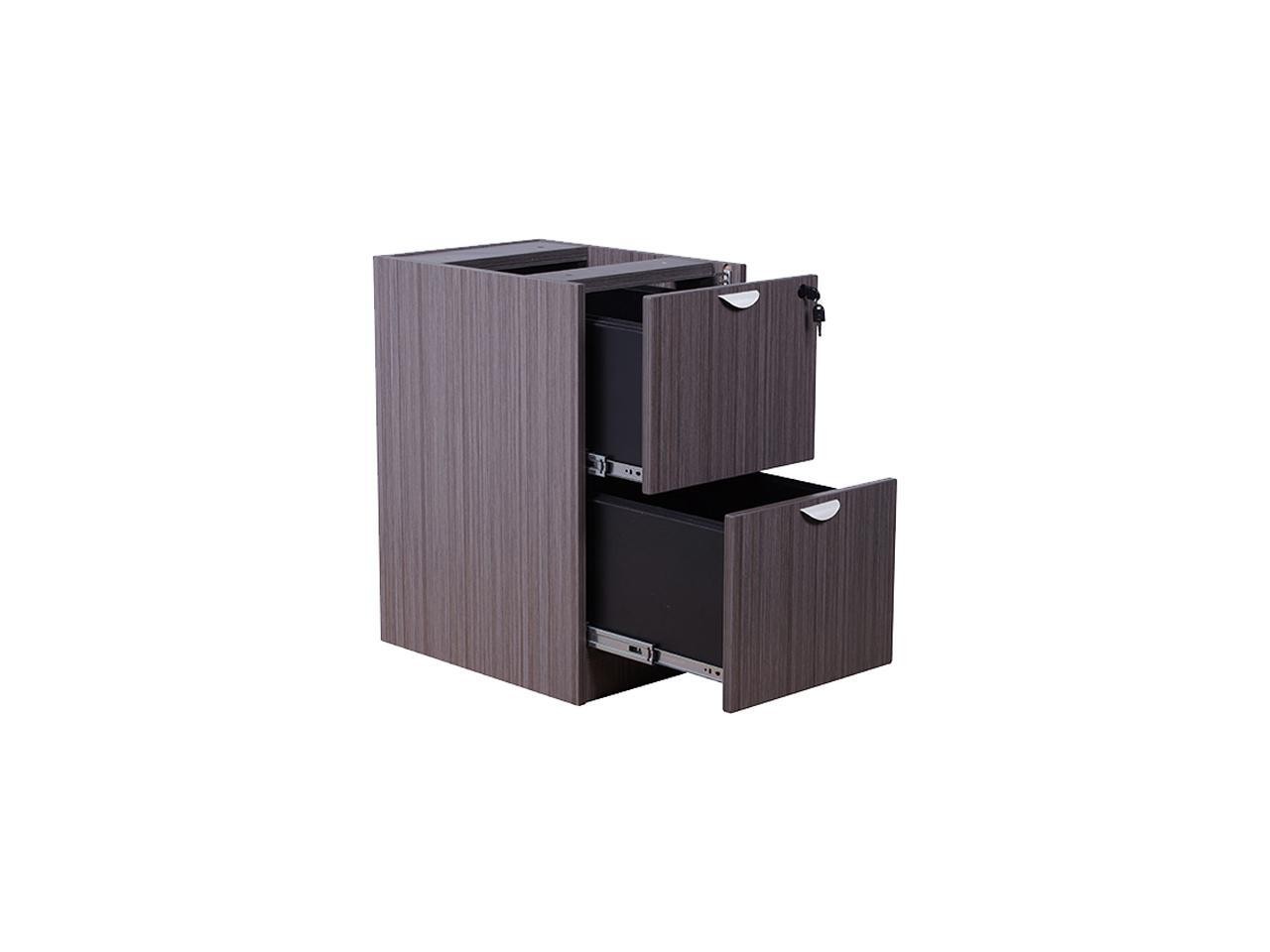 Boss Full Pedestal File/File, Driftwood