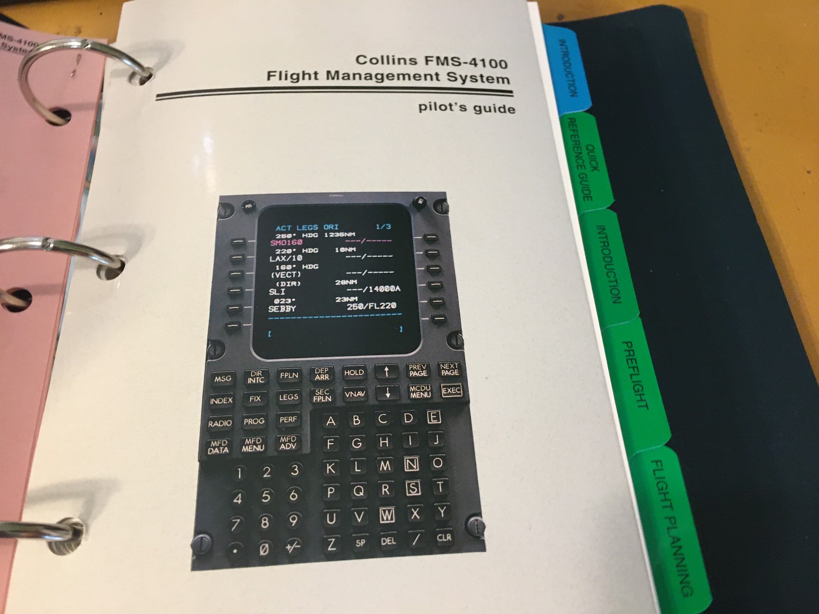 Collins FMS-4100 Flight Management System Pilot Guide