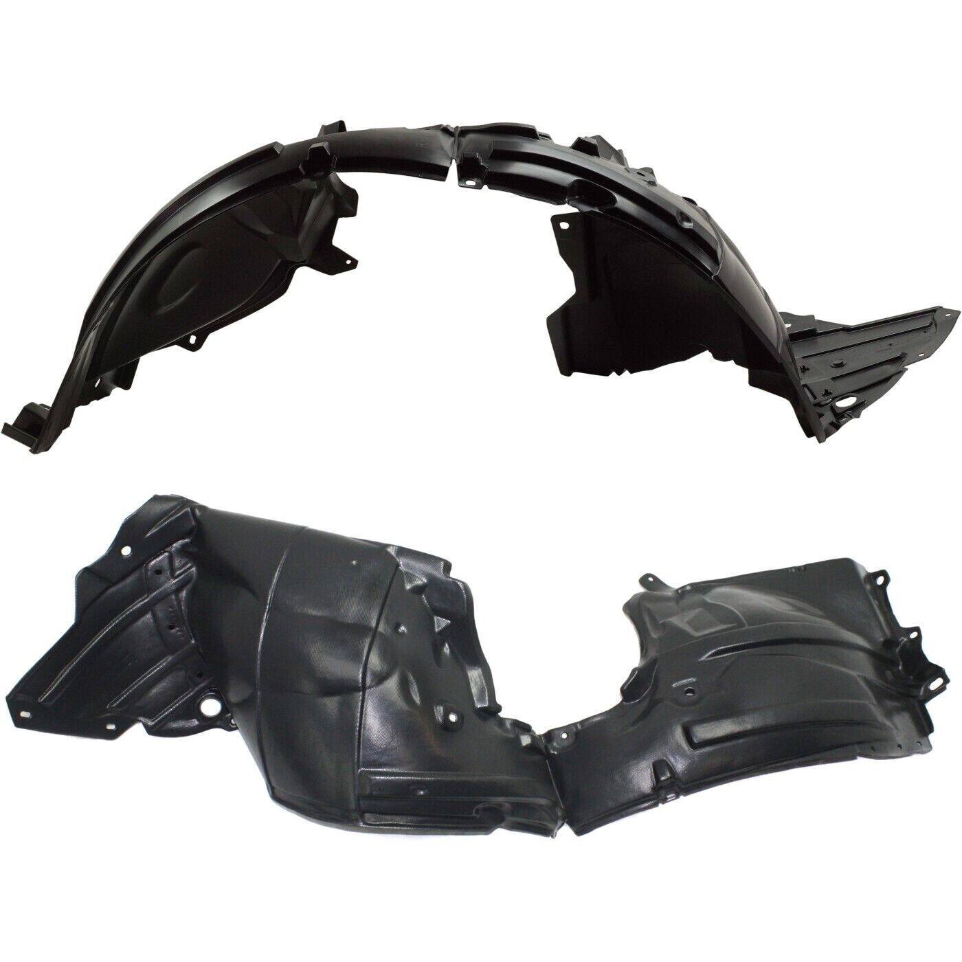 Front Fender Liner  Left & Right Side Pair Fits 2013-2016 Nissan Sentra