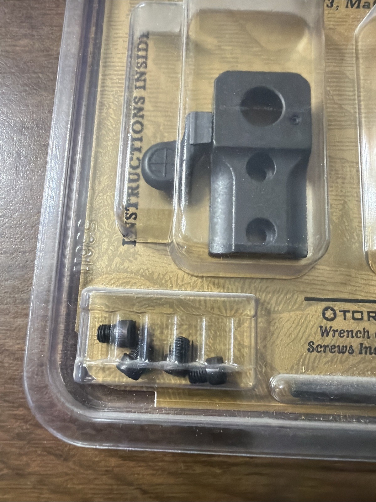 NOS Leupold QR Quick Detach Release 2 Piece Scope Base Browning BAR Matte 51223