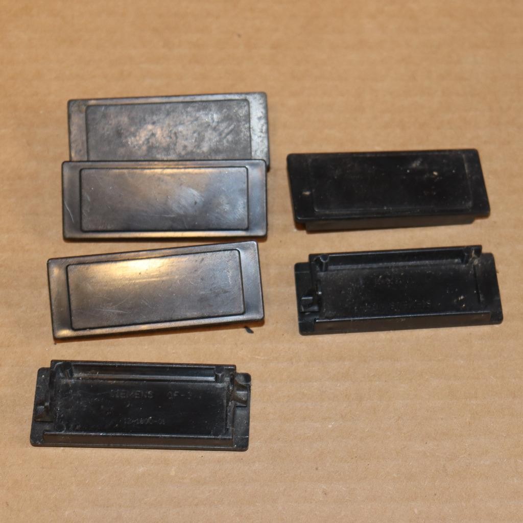 Lot of 6 SIEMENS QF-3 Filler Plate 12-1800-01 Panel Breaker Blanks  OG#06