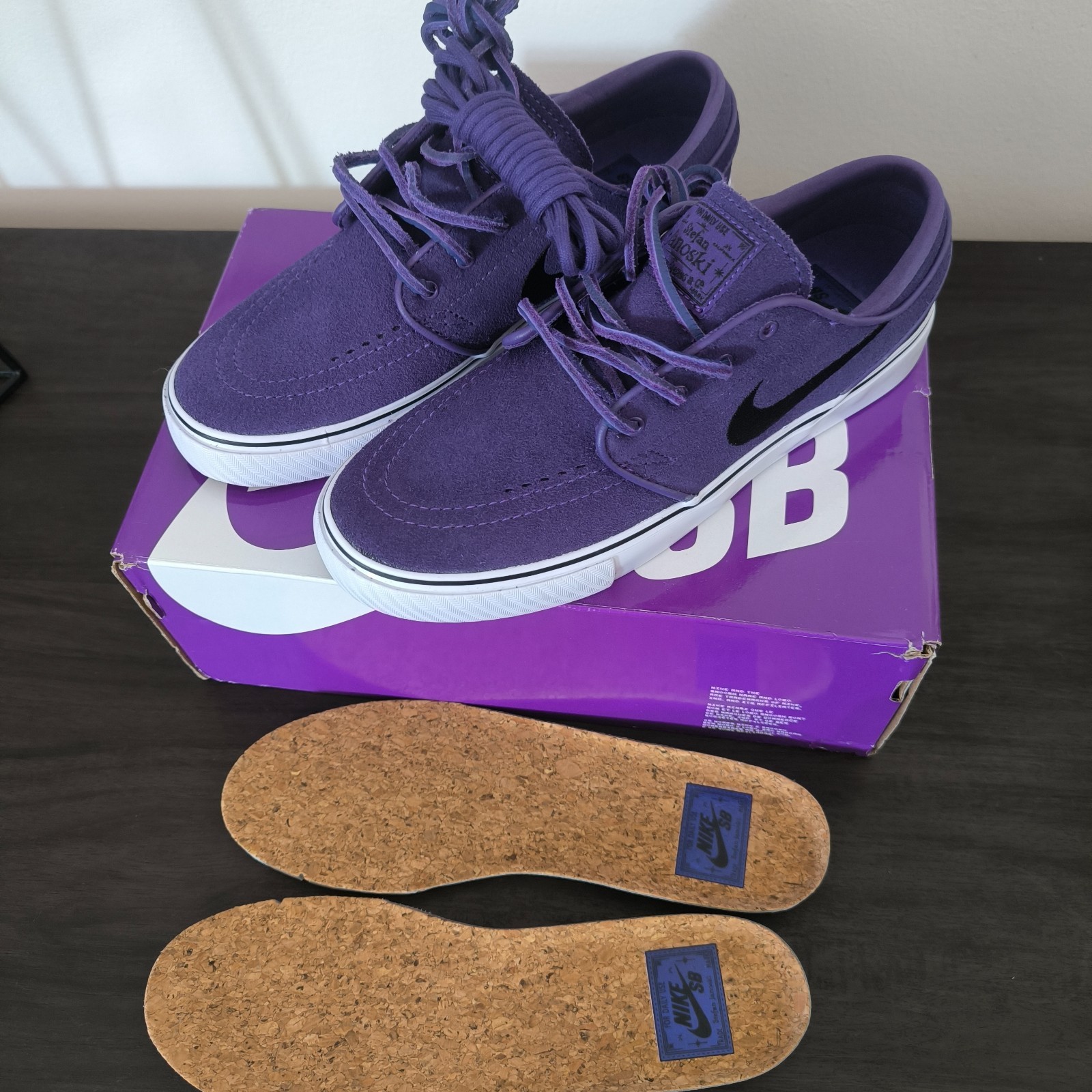 Size 6.5 - Nike Zoom Stefan Janoski OG+ SB Court Purple