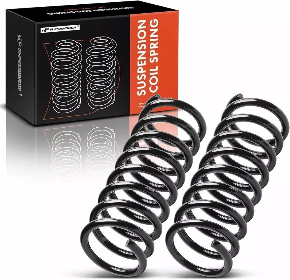 2Pcs Front Suspension Coil Spring Set Ford Falcon 1963-1965, Mustang 1964-1966,