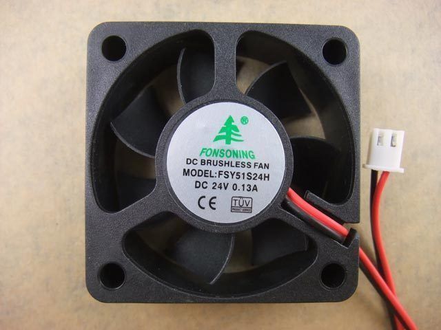 FONSONING FSY51S24H 50 x15mm Fan 24V 0.13A VGA 2Pin 488-001
