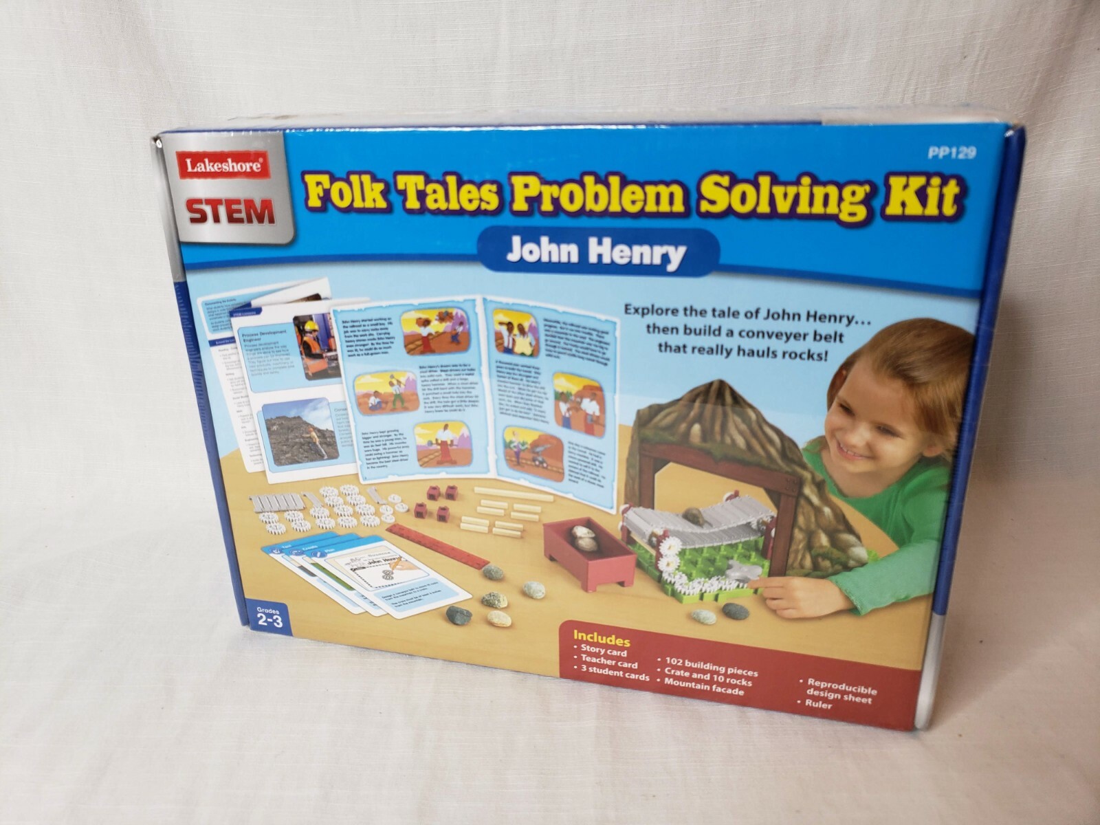 Lakeshore Folk Tales Problem Solving Kit: John Henry - New & Sealed, Home School