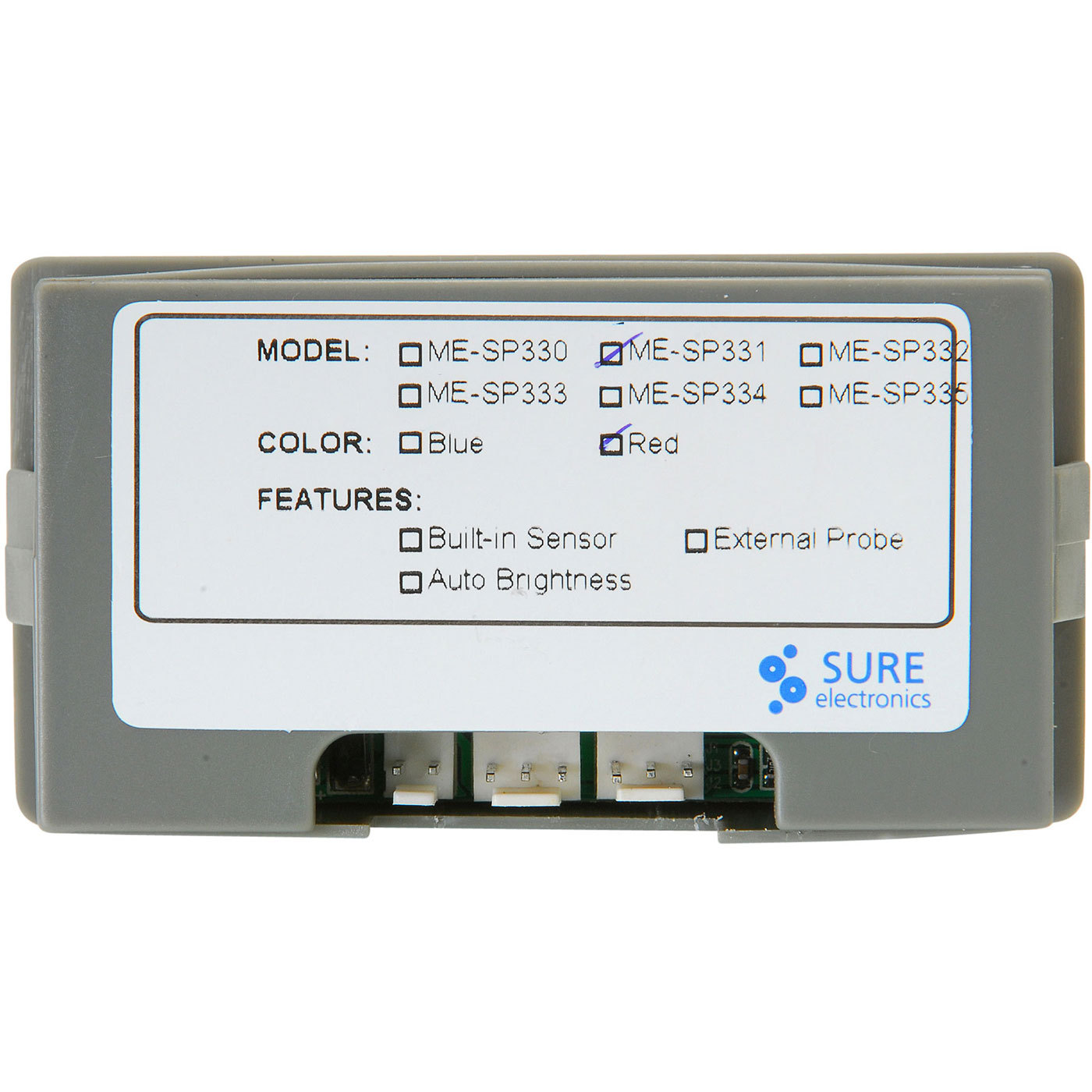 Sure ME-TM21123 Red LED Temperature Display External Sensor