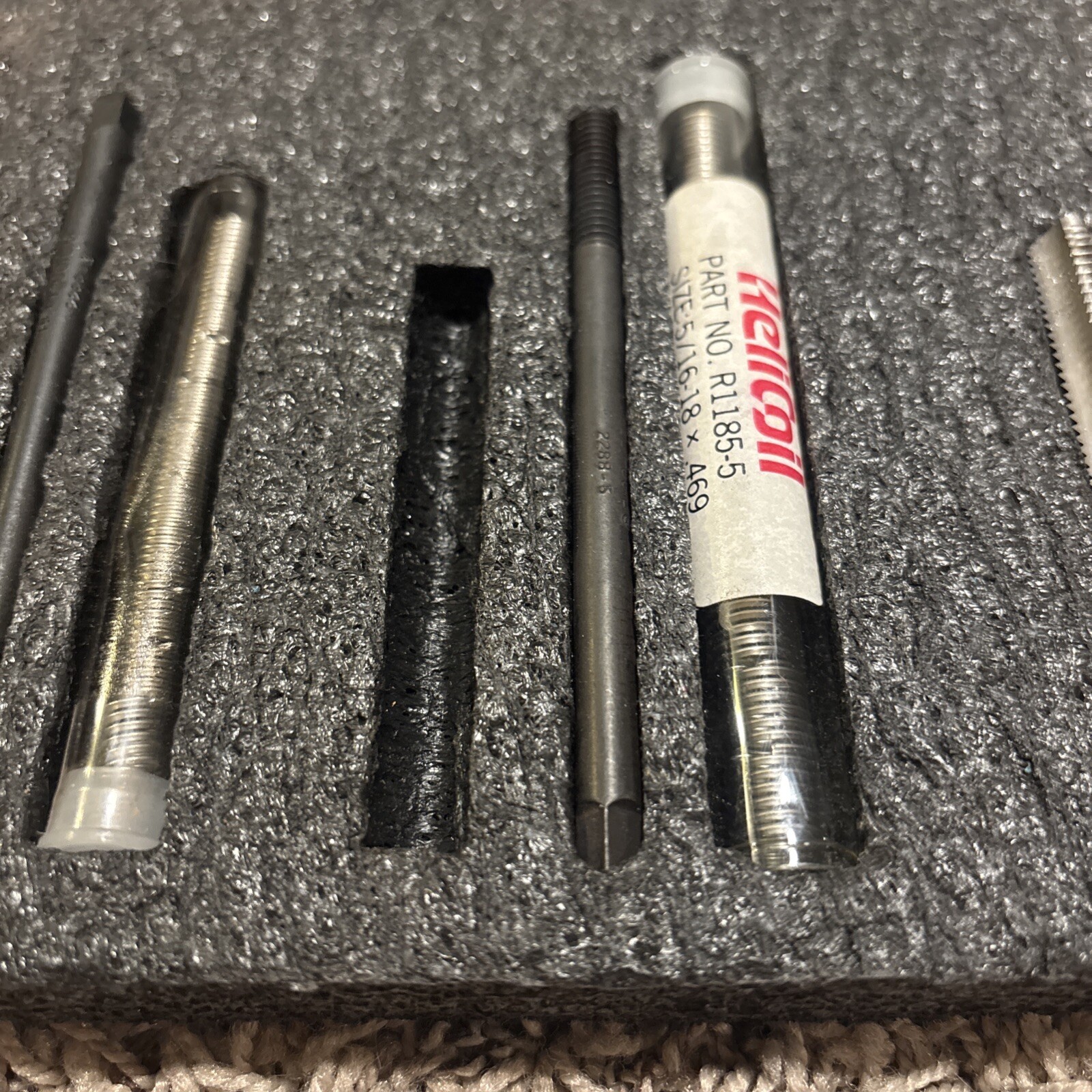 HeliCoil 5522-R Master Thread Repair Set with Case
