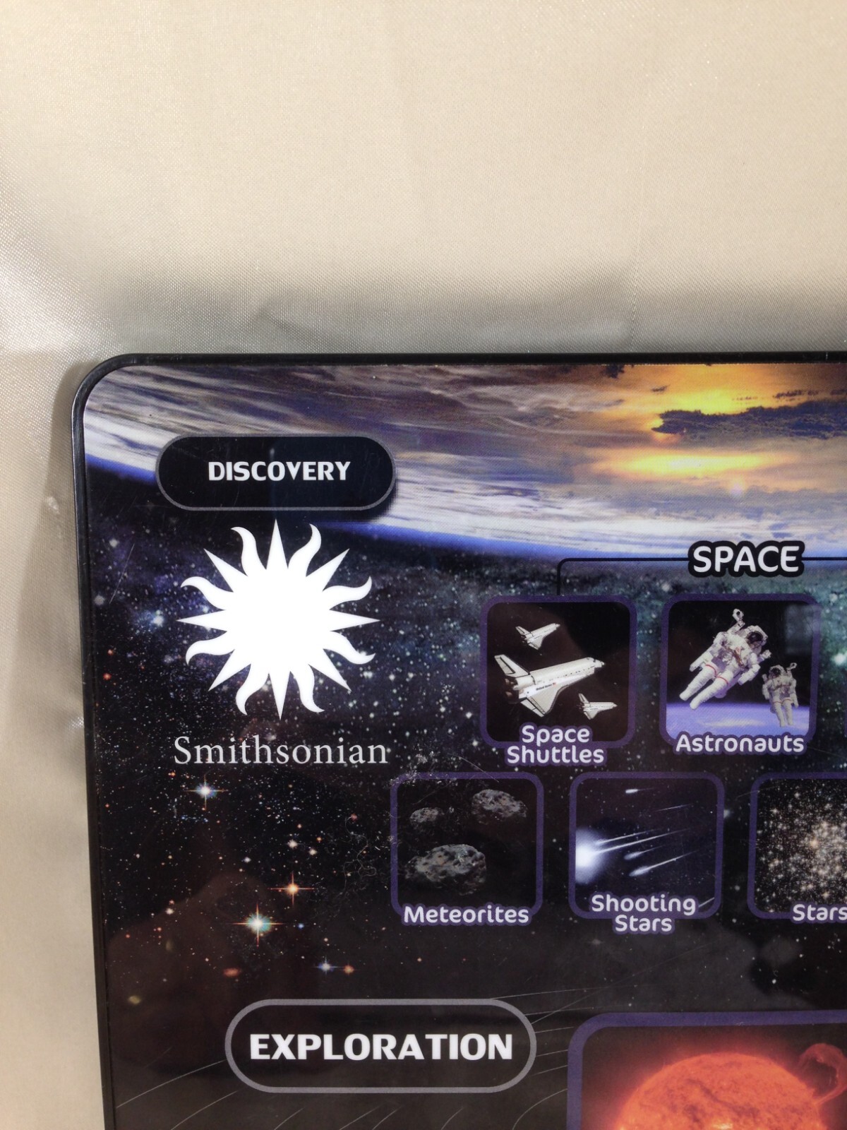 Smithsonian Kidz Delight Tablet Solar System Space Exploration