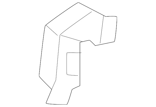 Genuine Nissan Wheel Housing Bracket 767A5-6SA0A