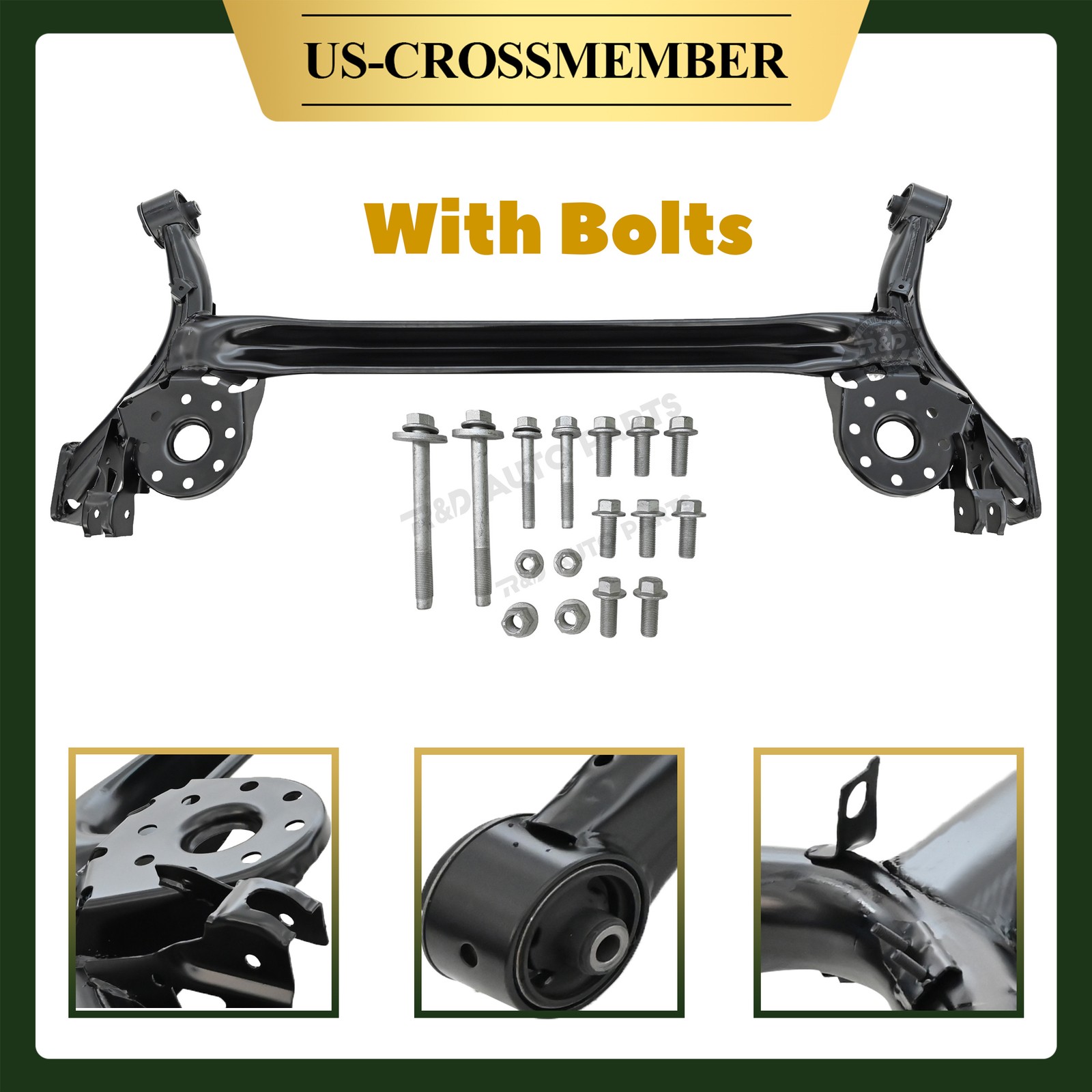 Rear Frame Crossmember Subframe Axle For Toyota Yaris 2005-2016 Scion XD 07-14