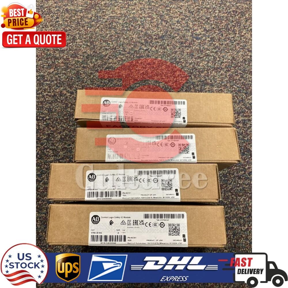 NEW AB ControlLogix 16P Safety I/O Input Module 1756-IB16S US Free Tax