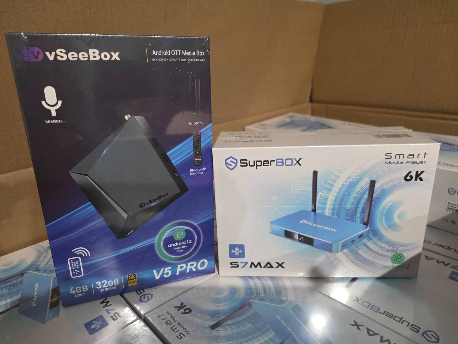 SuperBox S7 Max 64GB 6K UHD Android TV Box + Free VSeeBox V5 Pro | Fast Ship