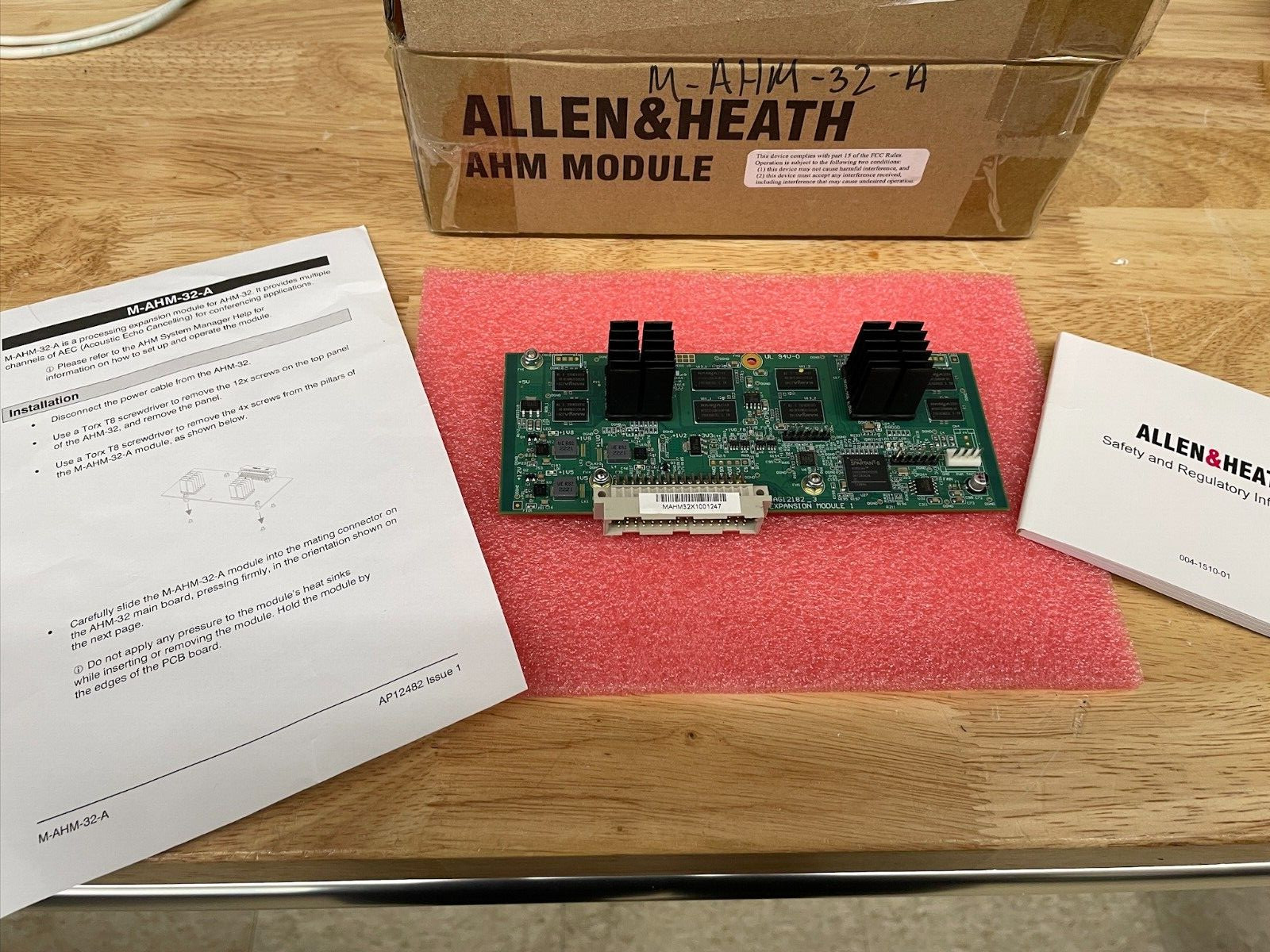 Allen & Heath M-AHM-32-AEC-A Echo Cancelling Module - New - Open Box