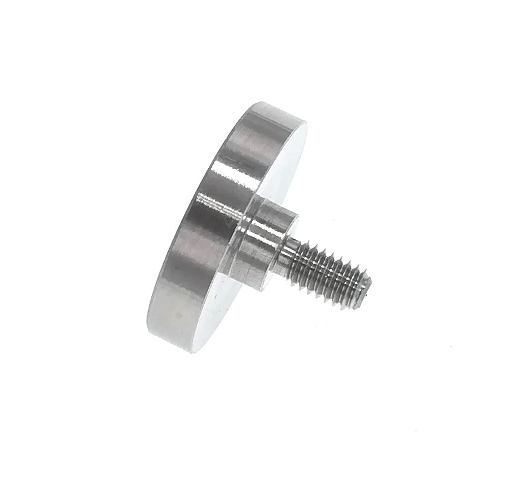 Flat Contact Points For Starrett Mitutoyo Indicator 4-48UNF Thread 15 mm Dia