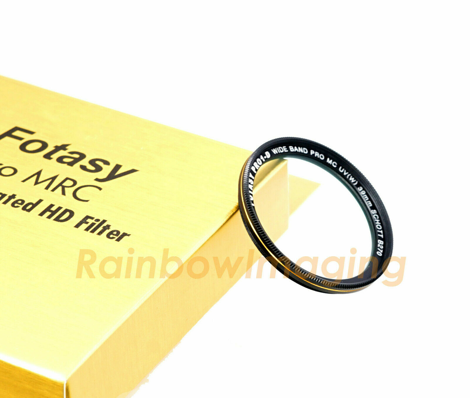 39mm 18 Layer MRC Multi-Resistant Coated UV HD Filter Schott B270 Glass 99.7%