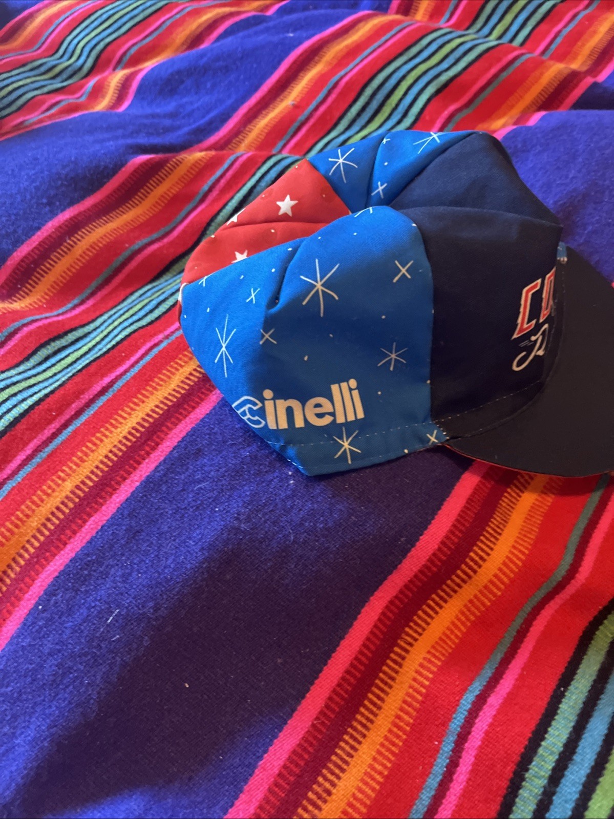 Cinelli Cycling Hat. One Size. Made In Italy.