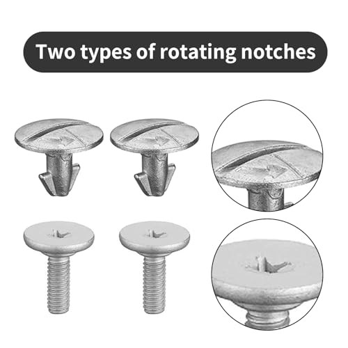 1 Pack 8 Pcs Lower Engine Cover Pin Screws, Splash Shield Screws, Bolts Splash
