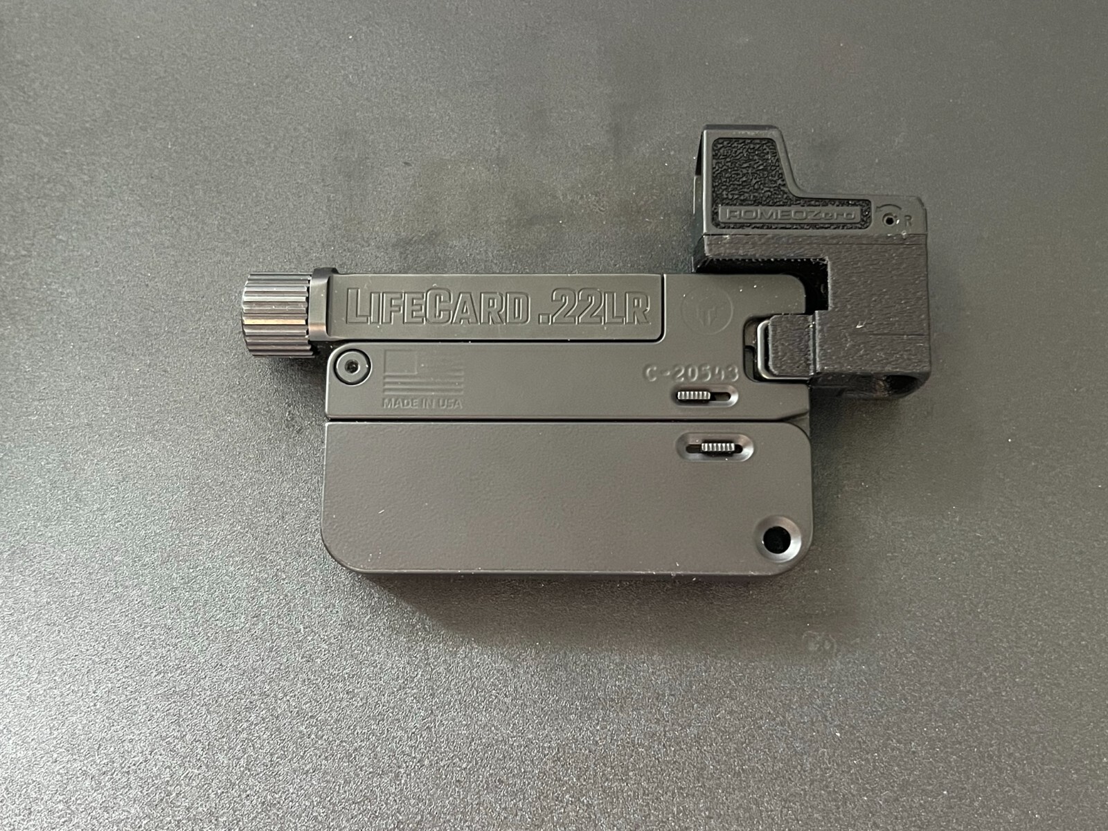 LifeCard Optic Mount