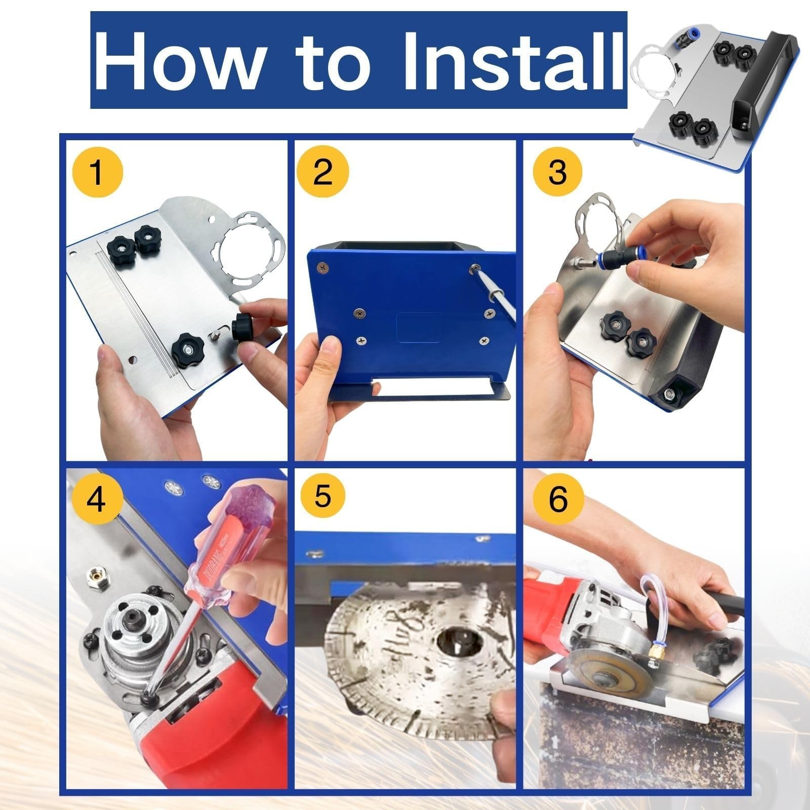 45 Degree Tile Chamfering Tool, Ceramic Tile Cutter Tool, Angle Grinder Attac...