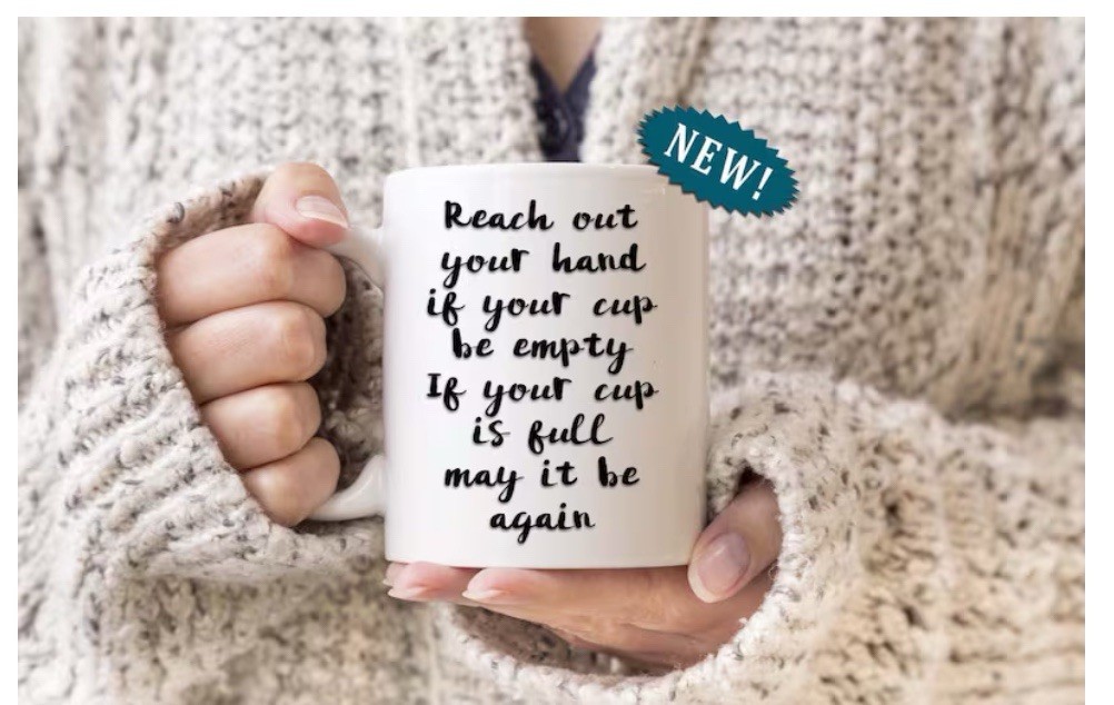 Ripple Coffee Mug - Grateful Dead Inspired Mug 11oz