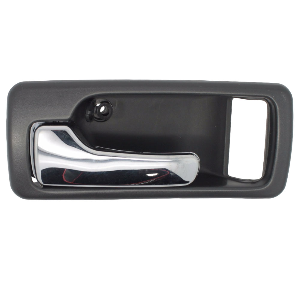 Inside Door Handle For 90-93 Honda Accord-Front Left Driver-Gray w/ Chrome Lever