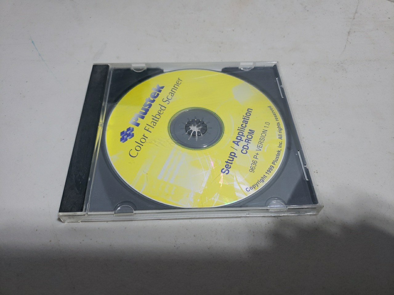 Plustek Color Flatbed Scanner 1999 PC Cd Rom Setup Application P+ Version 1.0