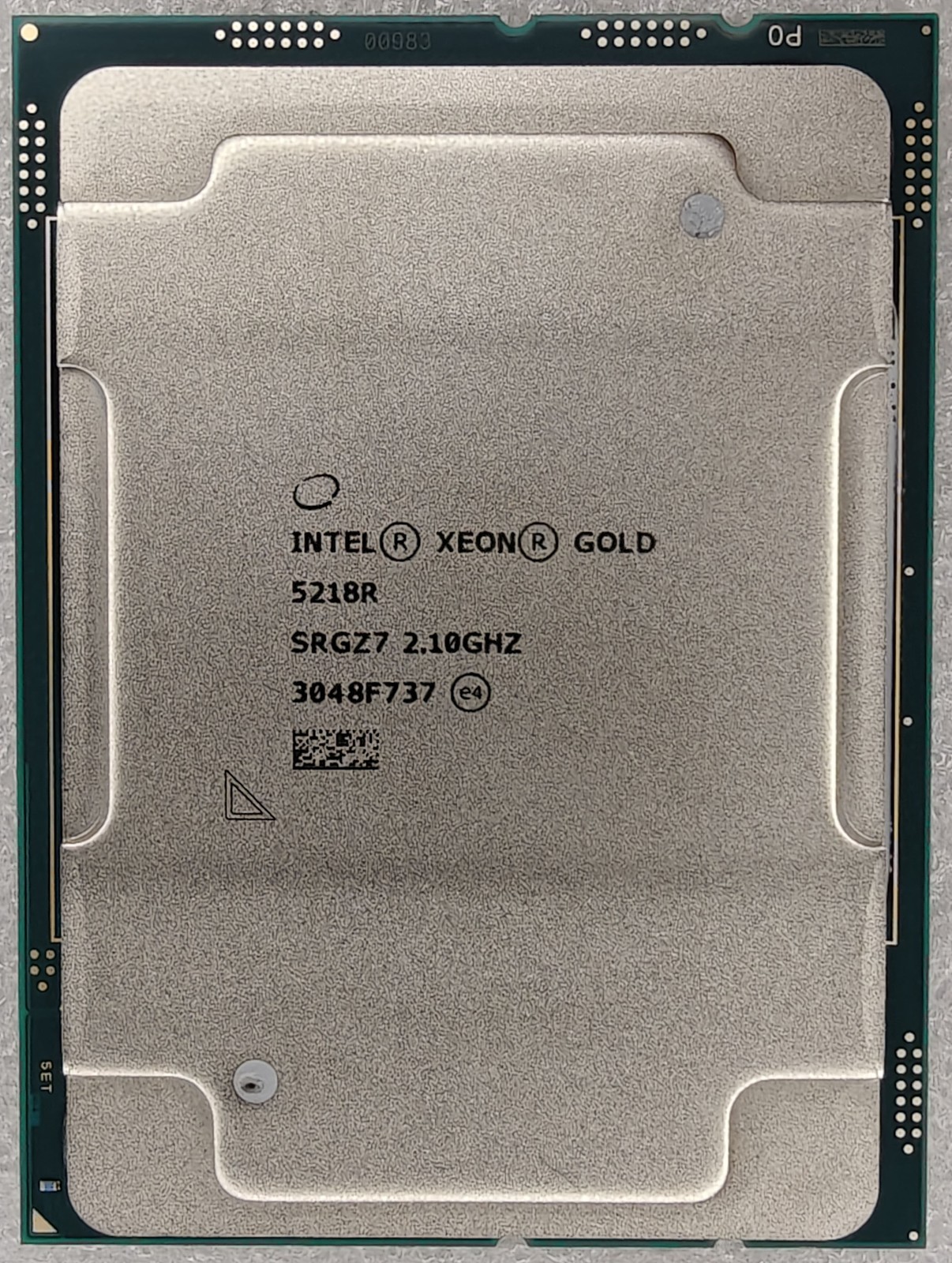 Genuine Intel Xeon Gold 5218R CPU 20-Core 2.10GHz 27.5MB LGA3647 Processor SRGZ7