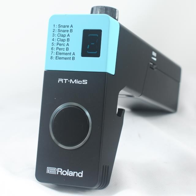 Open Box Roland RT-MicS Hybrid Drum Trigger Module Mic