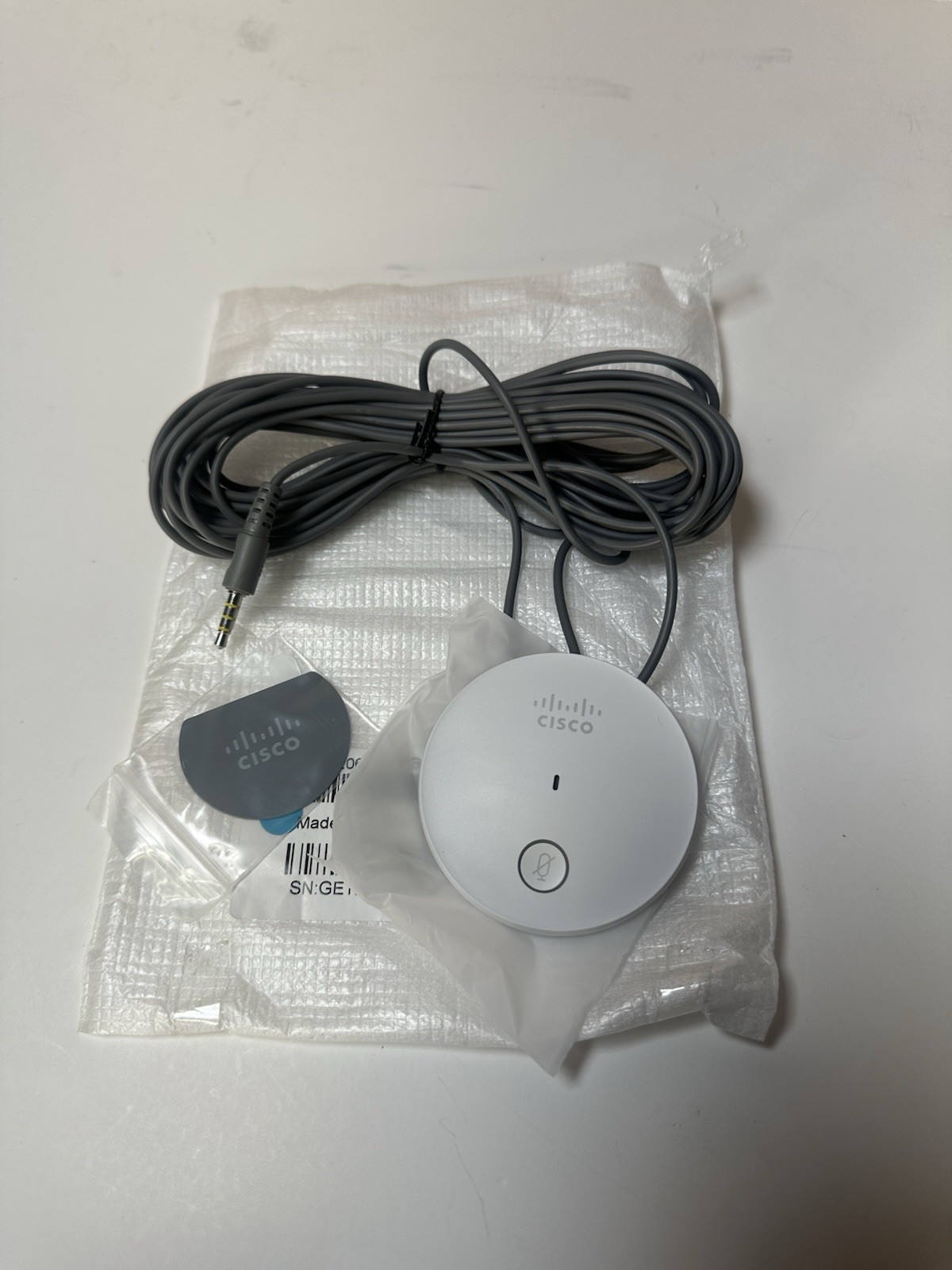 Cisco CS-MIC-TABLE-J Video Conference Table Microphone Mic TTC5-14