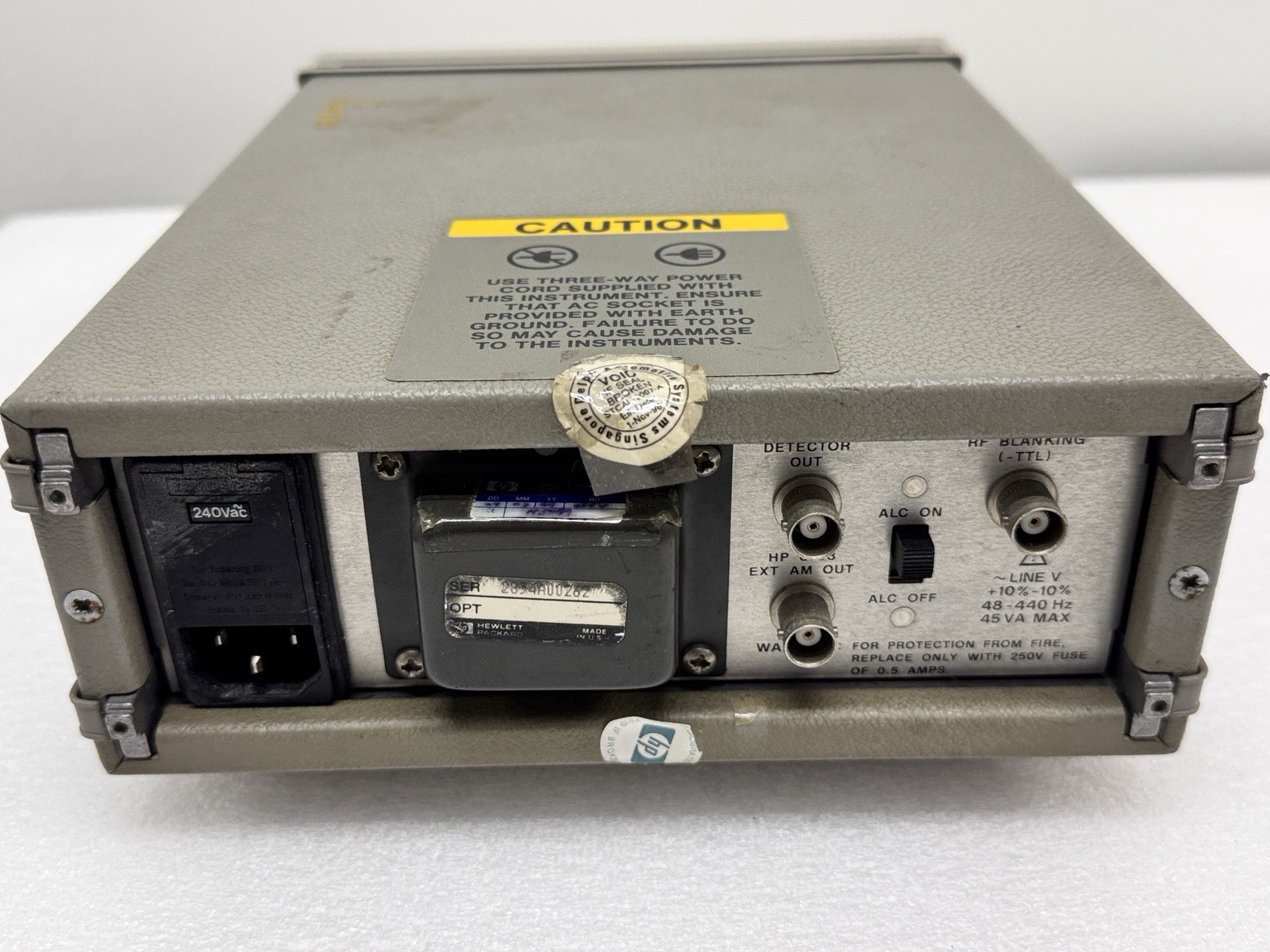 HP 8347A 100kHz - 3GHz RF Amplifier