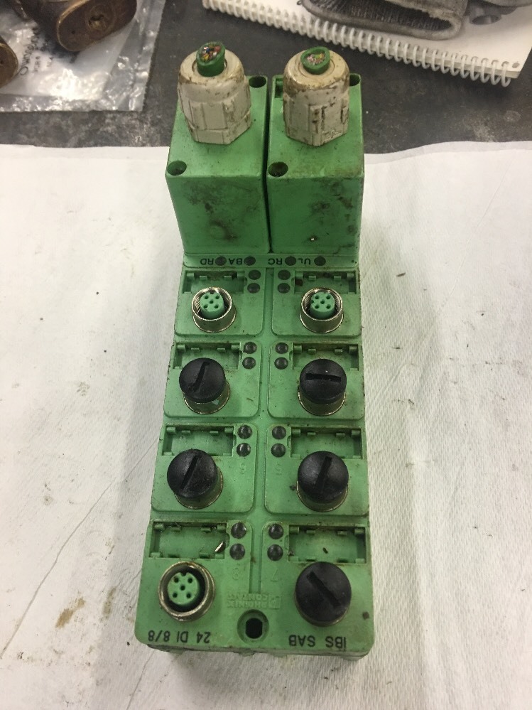 INTERBUS IBS SAB 24 DI 8/8  MODULE IDENT 10 2753517 Free Ship #18 K