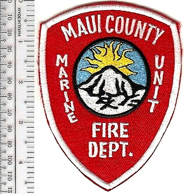 Fire Boat Hawaii Maui County Fire Department Ka'Alani vel NO TARIFF