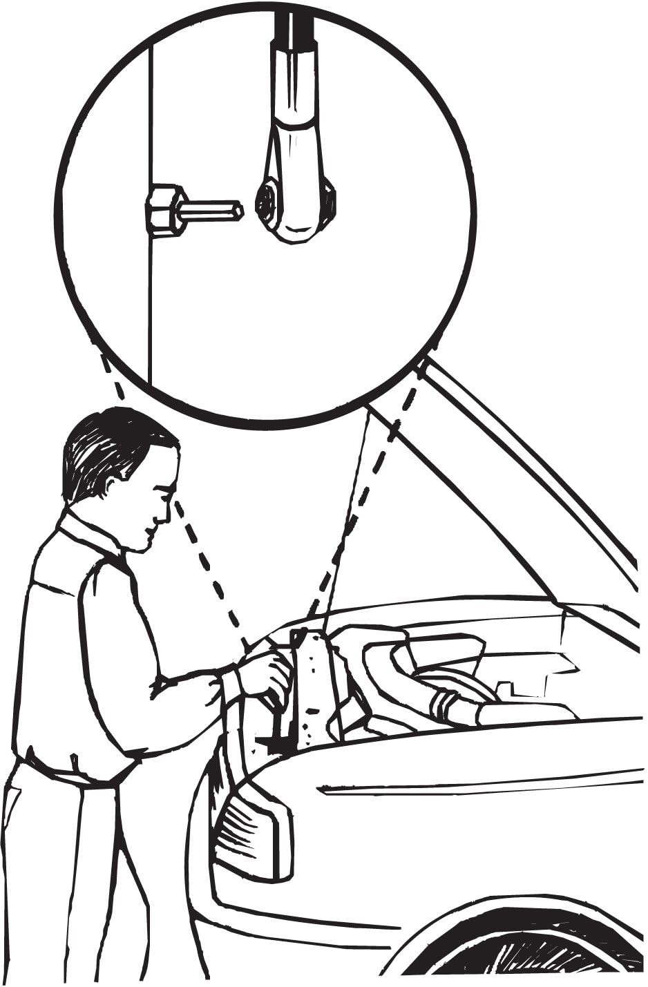 Headlight Adjustment Ratchet Tool
