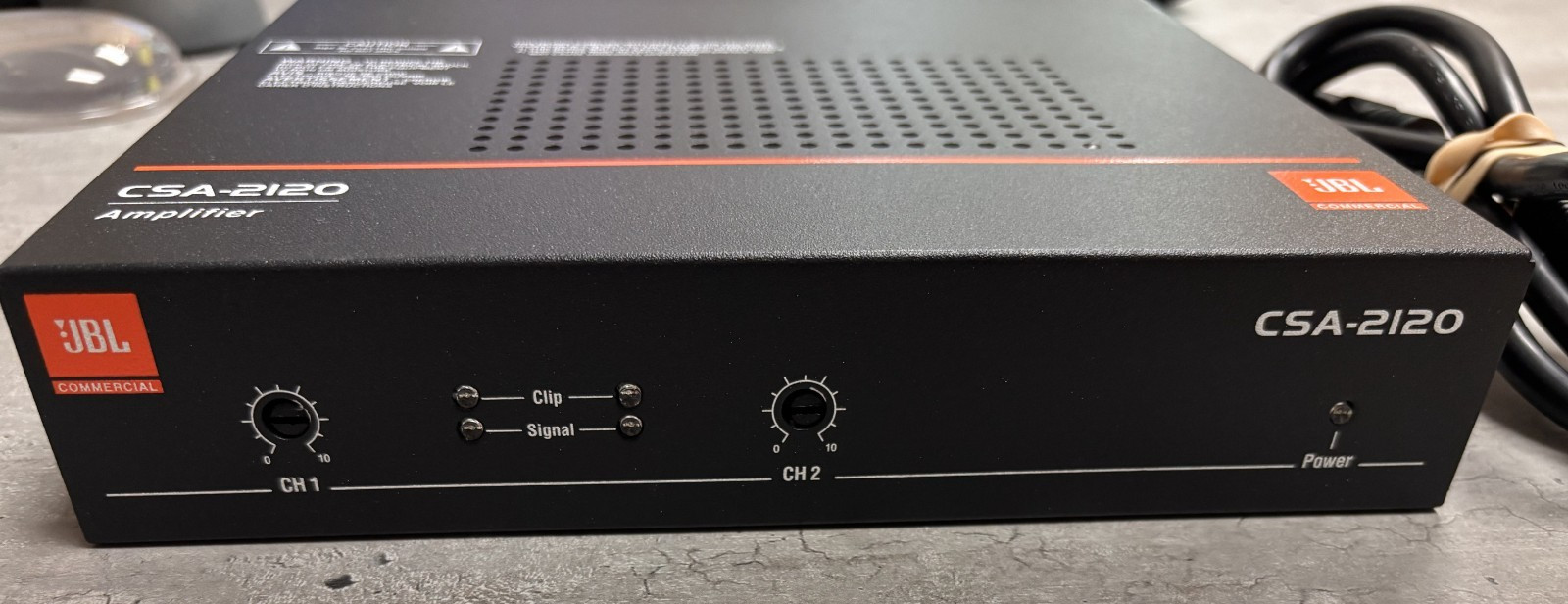JBL CSA-2120 120W Power Amplifier - 2 Channel