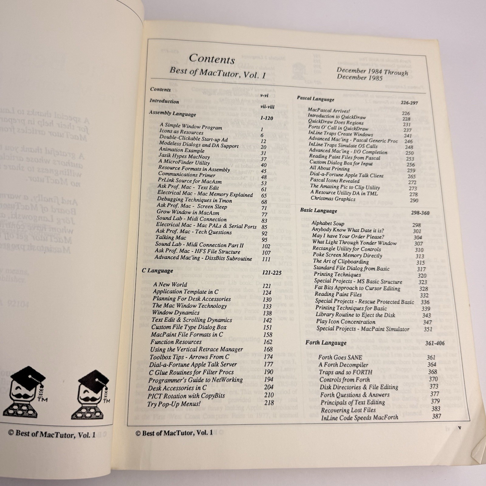 Vintage The Best of MacTutor David E Smith Macintosh Programming Journal Vol 1
