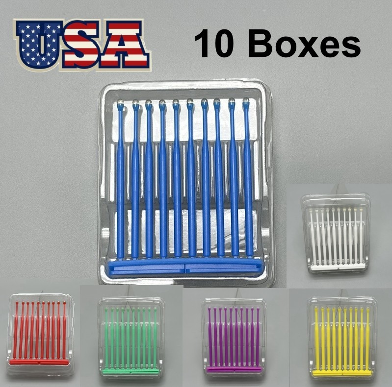 Dental Applicator Bonding Sticks Tooth Crown Veneer Porcelain Adhesive Tip Rod