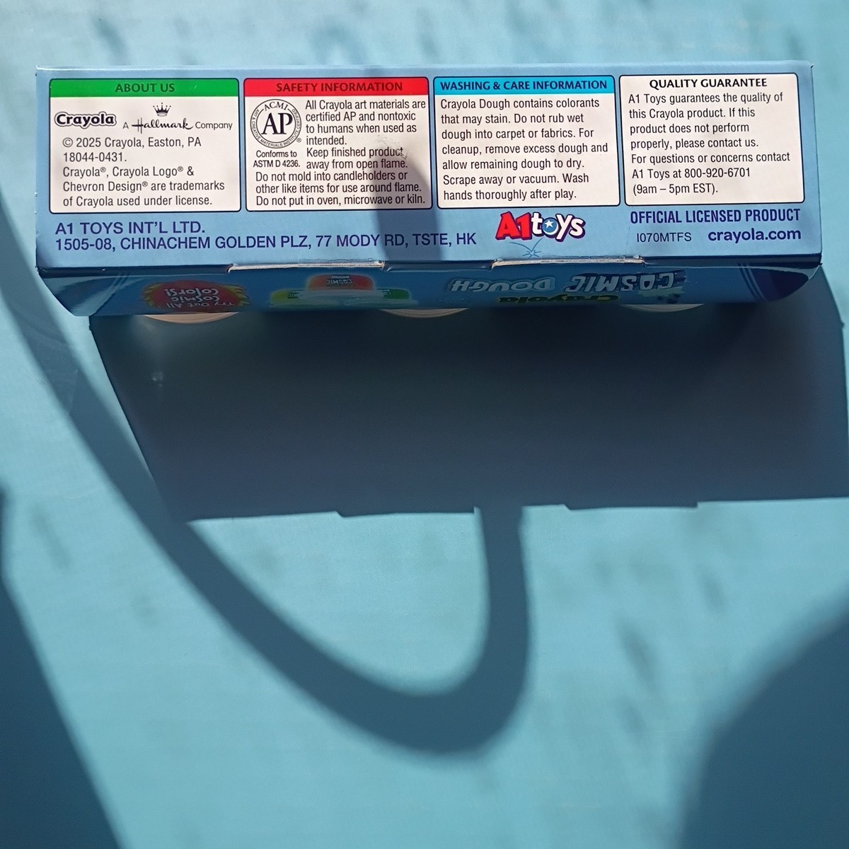 2025 Crayola Cosmic Dough - 3 Tubs Each