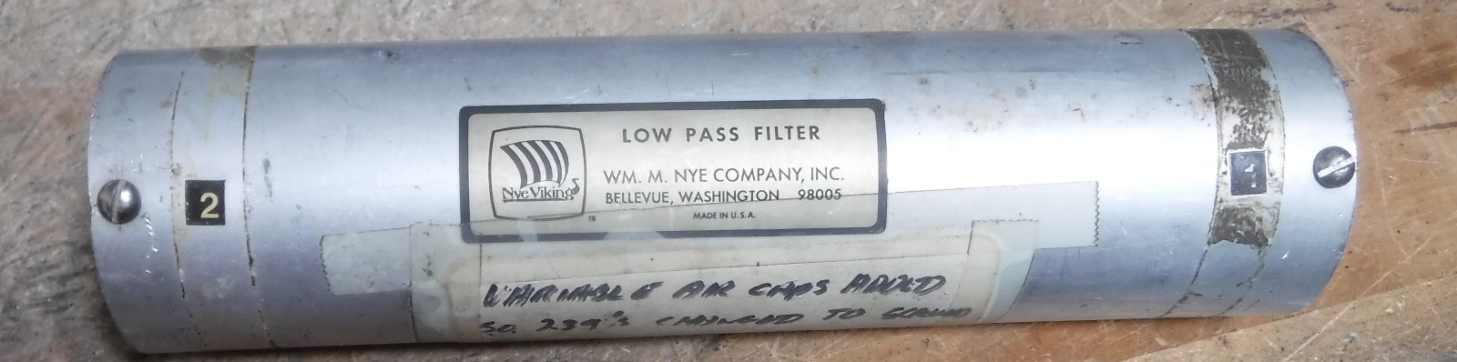 NYE VIKING   LOW PASS FILTER     FREE SHIPPING