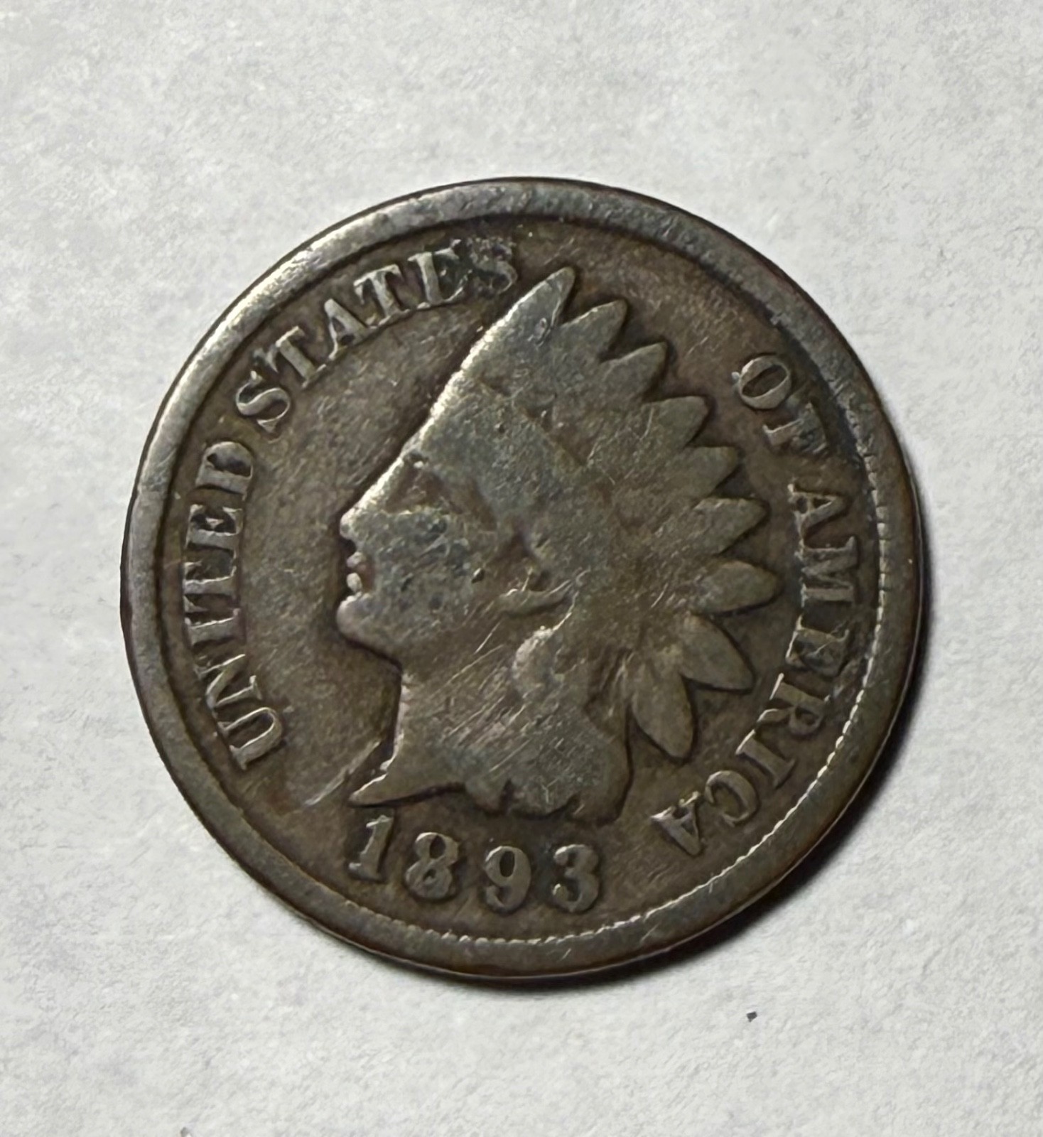 1893 Indian Head Cent