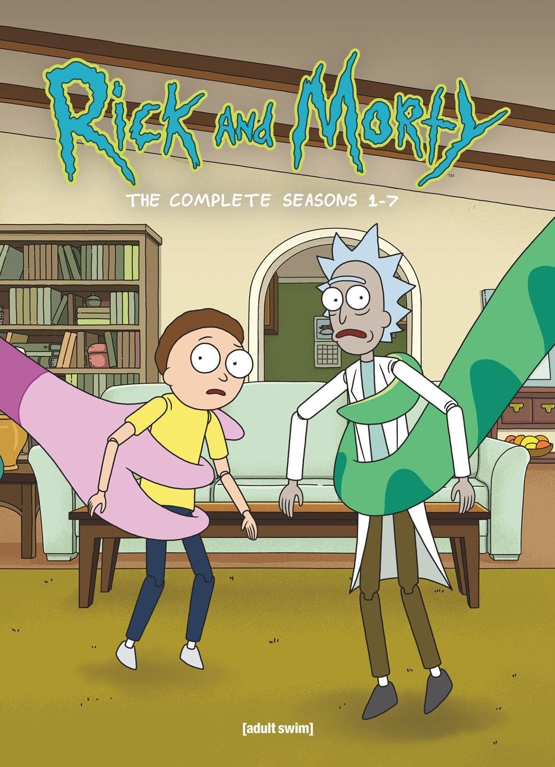Rick and Morty: Seasons 1 – 7 DVD Set ...1 day Handling