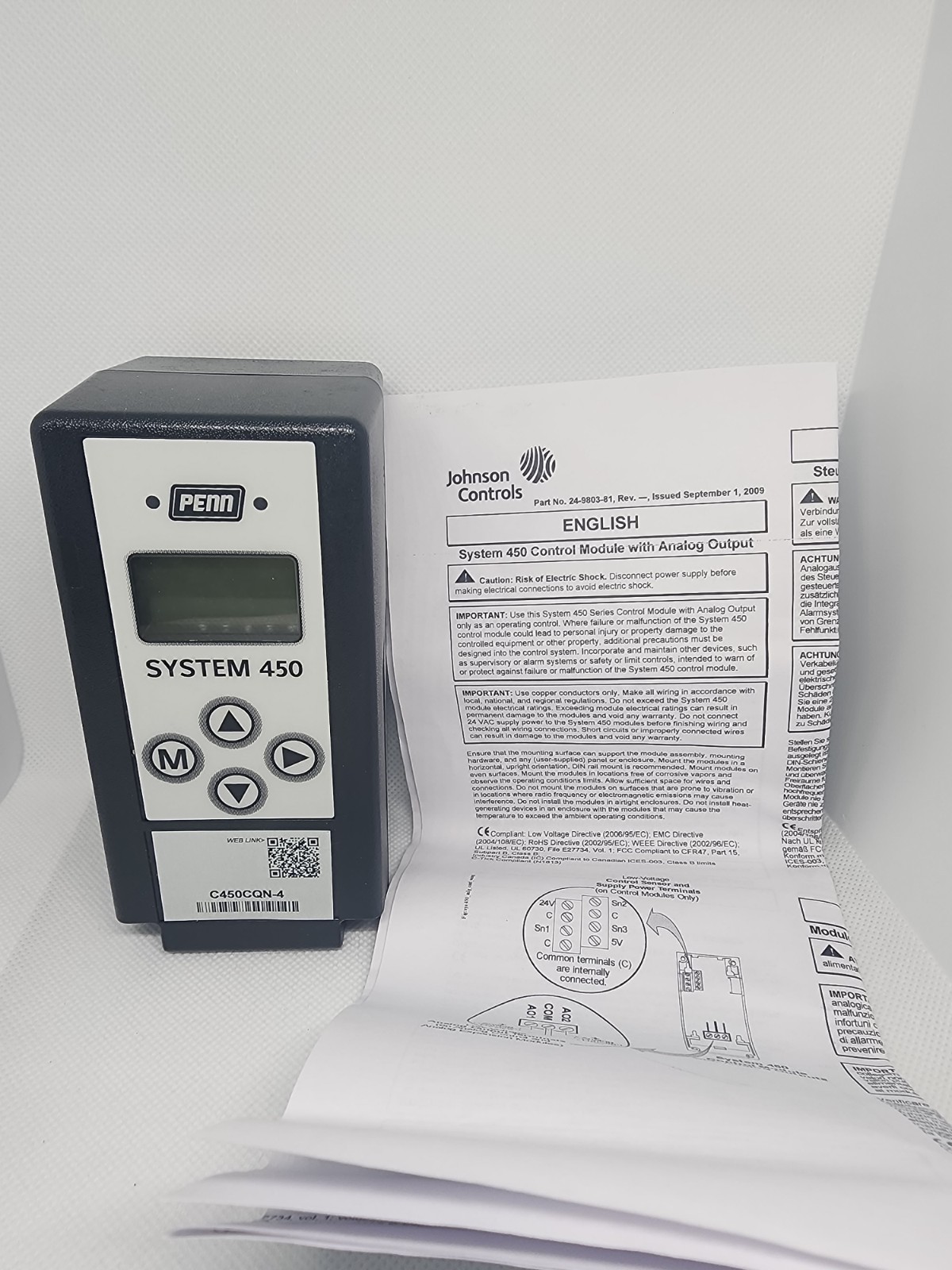 C450CQN-4C Temperature,Hum,pressure Control Module