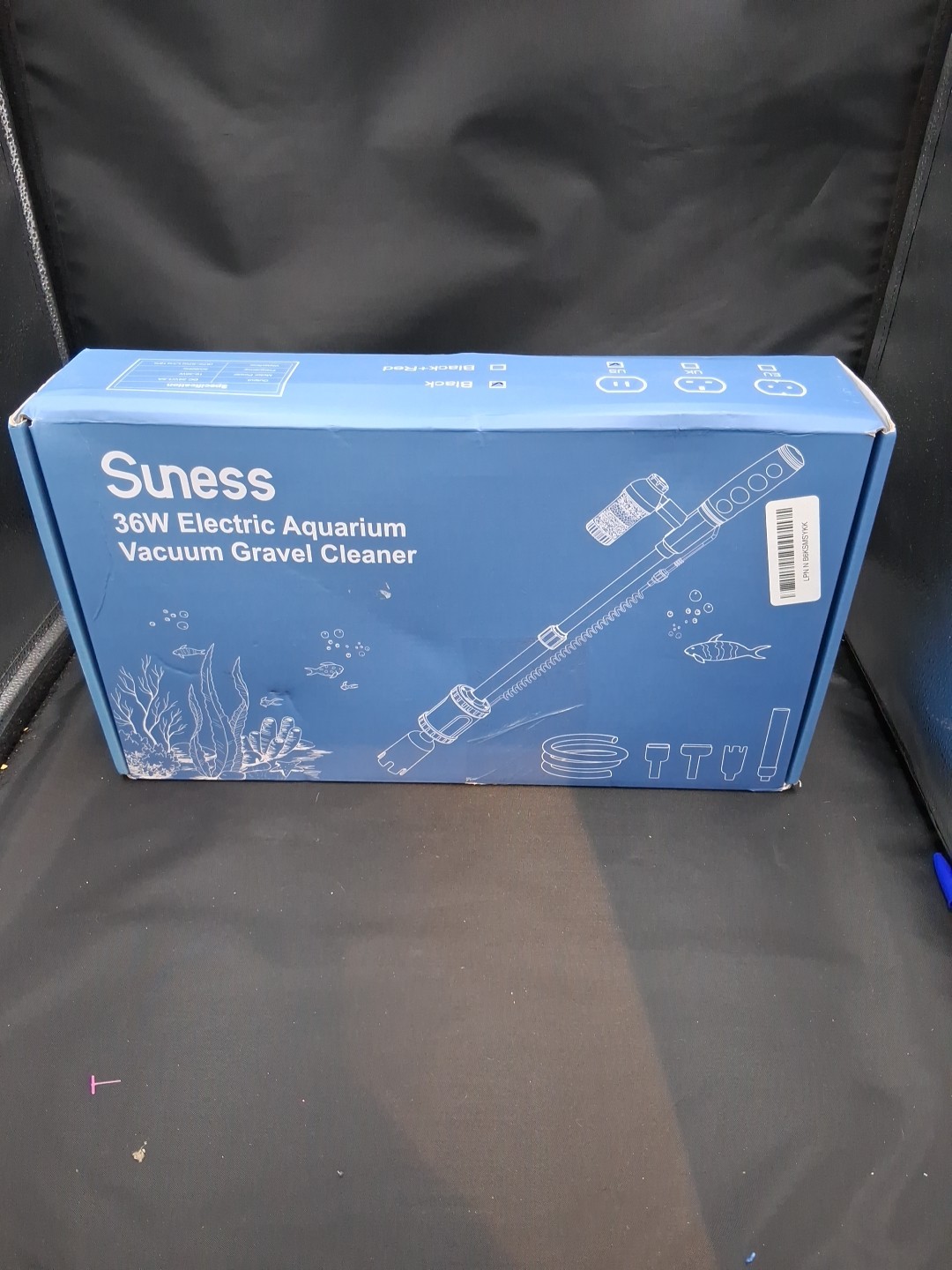 Electric Aquarium Vacuum Gravel Cleaner, 36W 6 in 1 Multifuction Automatic New