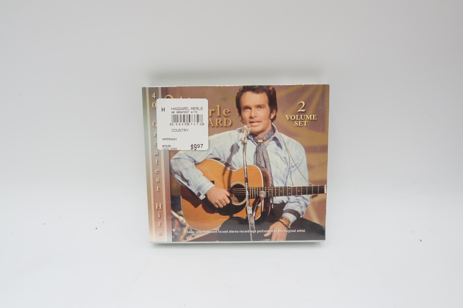 MERLE HAGGARD 40 GREATEST HITS CD NEW SEALED