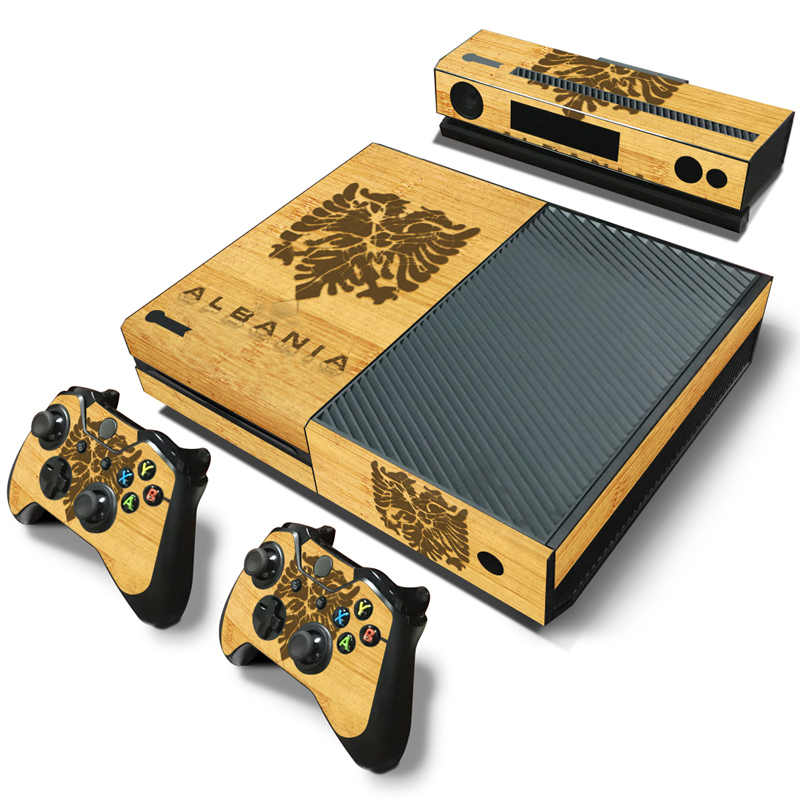 Xbox One Skin Design Foils Sticker Screen Protector Set - Albania 2 Motif