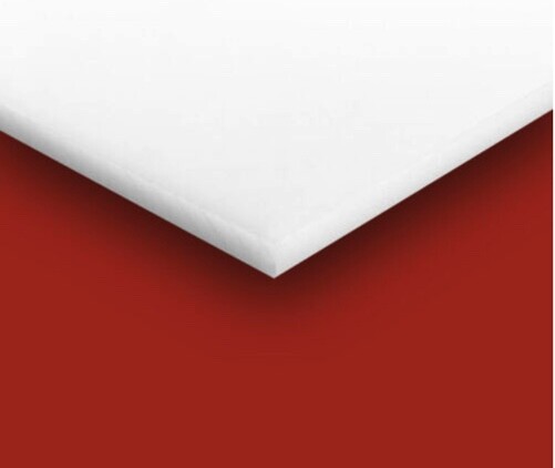 White Teflon PTFE Virgin Plastic Sheet, Various Sizes and Thicknesses