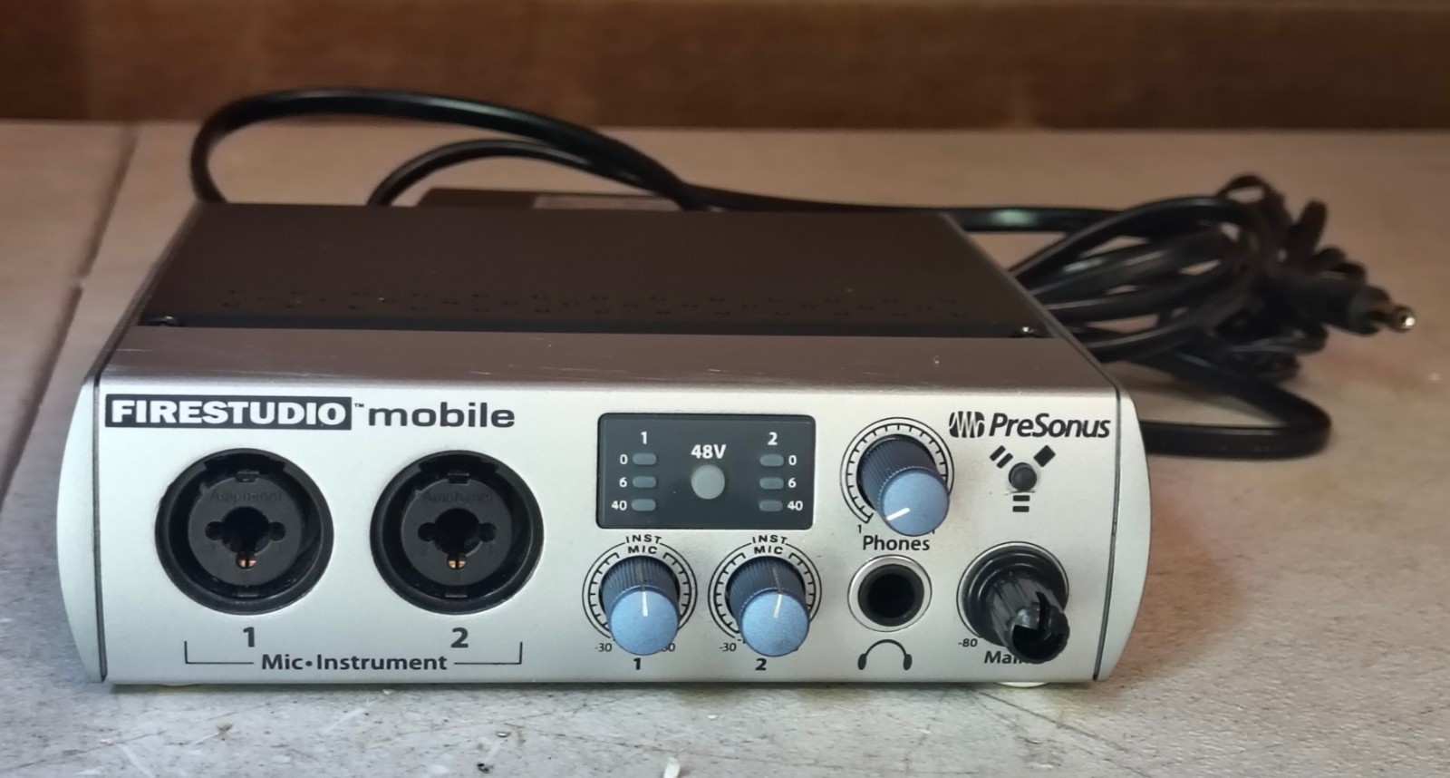 PreSonus FireStudio Mobile 10x6 Portable FireWire Recording System w./ PS