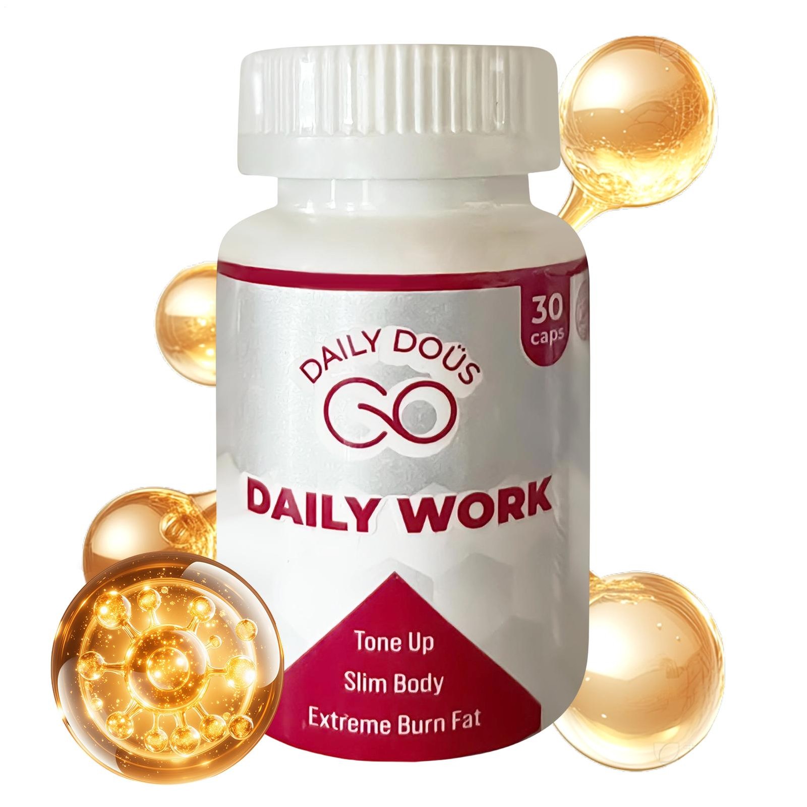 Daily Work Pills *** Brand New And Sealed *** By Daily Dous / Skinny 365
